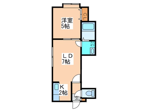 ミライコートⅡの物件間取画像